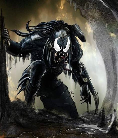 Venom X Predator Comic Book Characters Comic Books Art Comic Art