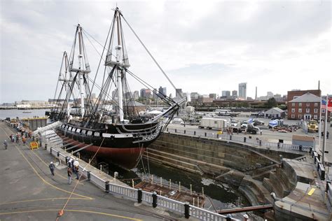 Uss Constitution Sails Into Boston Harbor Once Again The Two Way Npr