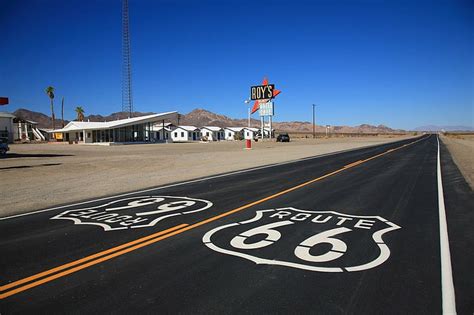 Hd Wallpaper Roys Usa Route 66 Route66 California Road Trip