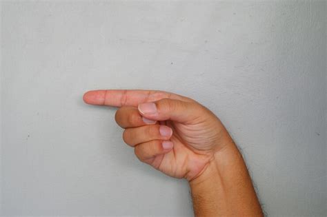 Premium Photo Hand Sign Language For Letter G