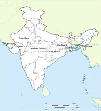 It passes through rockhampton , on the central queensland coast in australia. Sureshot Questions, CBSE Class 9 Geography, India - Size ...