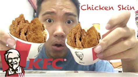 Tasting The New Kfc Chicken Skin Youtube