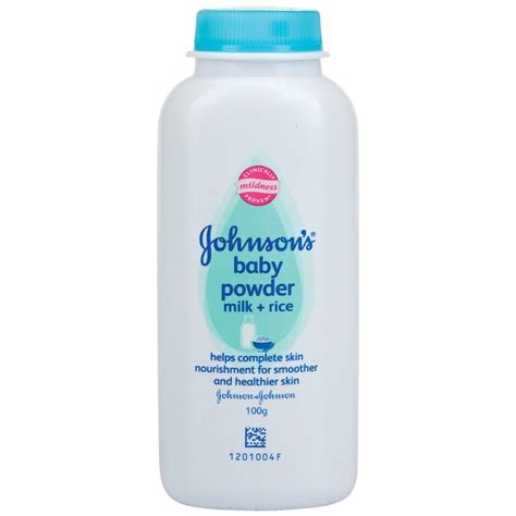 Buy Johnson And Johnson Johnsons Baby Milk And Rice Powder 100g Online