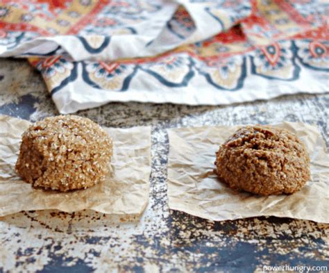 Almond Flour Gingerbread Cookies V Gf Oil Free Powerhungry