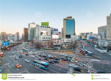 Jangan lupa membaca update manga lainnya ya. Seoul City Traffic Street Near Seoul Station In Seoul ...