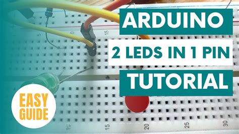 Arduino 2 LEDs In 1 Pin Tutorial Easy Guide YouTube