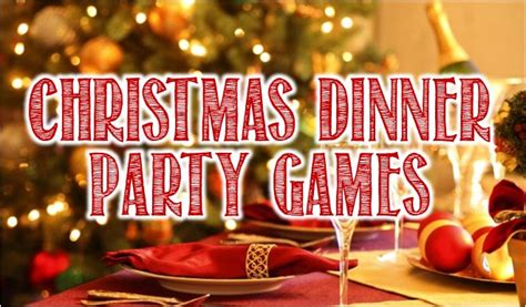 Dinner parties are for socializing and being social means friendly and polite. Christmas Dinner Party Games and Ideas!