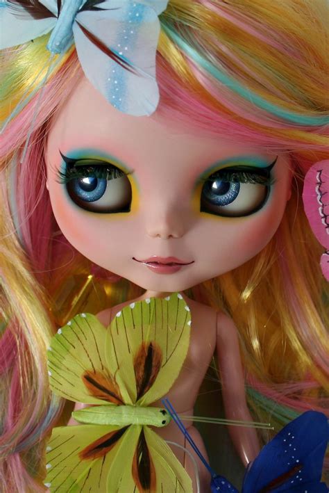 Colorfully By Erregiro Blythe Dolls Barbie Dolls Big Eyes Doll