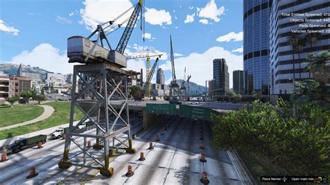 Massive Construction Site In The City Final Grand Theft Auto 5