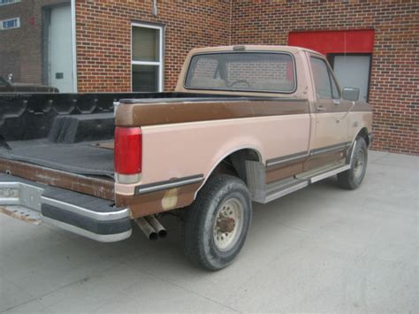 1988 Ford F250 4x4 Regular Cab Pickup Low Miles For Sale Ford F 250