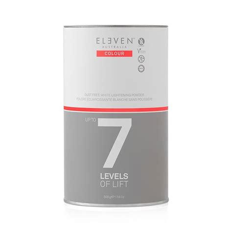 Eleven Color Bleach Powder 7 Levels Beauty Solutions Llc