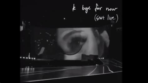 Ariana Grande Drops First Live Album Called K Bye For Now Swt Live