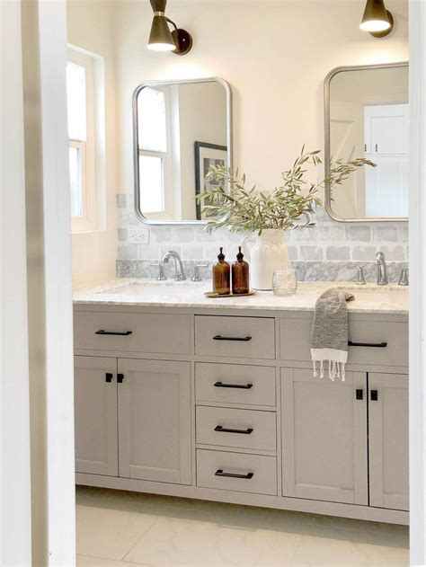 Thinking About Painting A Bathroom Vanity One Blogger Shows Us Exactly
