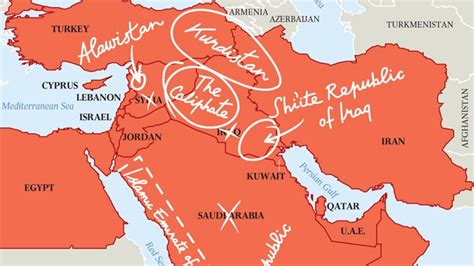The Redrawn Map Of The Middle East Is Fraying At The Borders The
