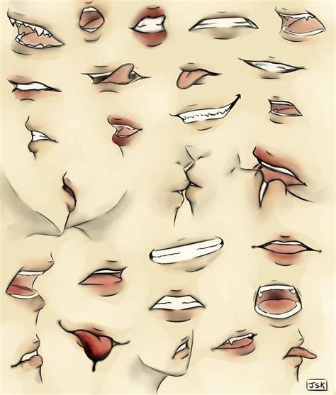 Review Of Mouth Poses Animation References