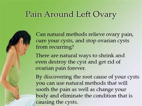 Pain Around Left Ovary