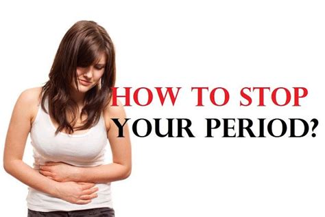Medicine To Stop Bleeding During Periods How To Stop Menstrual Bleeding Immediately How To St