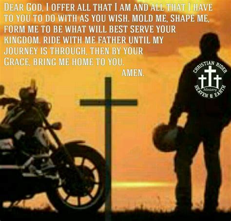 Short Prayer For Motorcycle Riders Florence Potenza