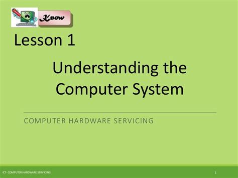Understanding The Computer System