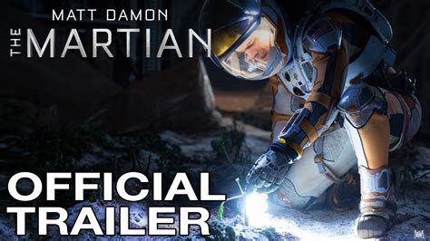 The Martian Official Trailer 2 In Cinemas October 1 Youtube
