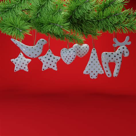 Christmas Decoration Set - BlenderBoom in 2020 | Christmas decorations ...