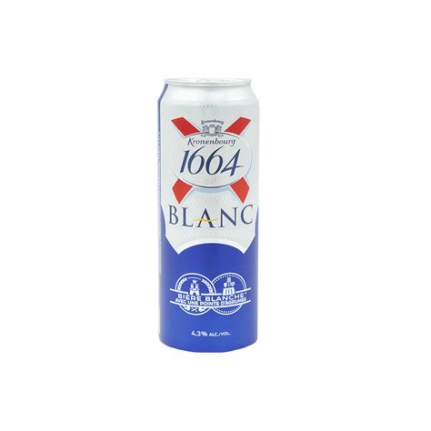 Купить Kronenbourg 1664 Blanc пиво светлое 43 450 мл в кредит в