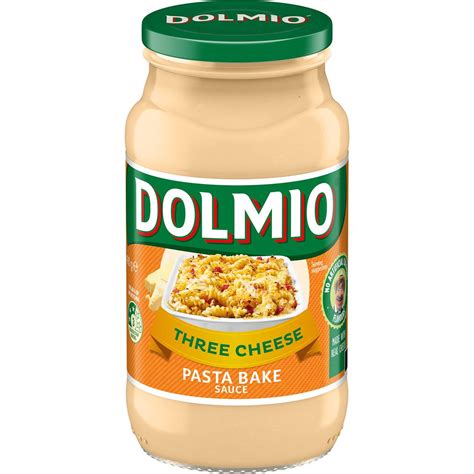 Dolmio Three Cheese Pasta Bake Sauce 490g Woolworths