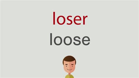 Wie Heißt Loser Auf Englisch Youtube