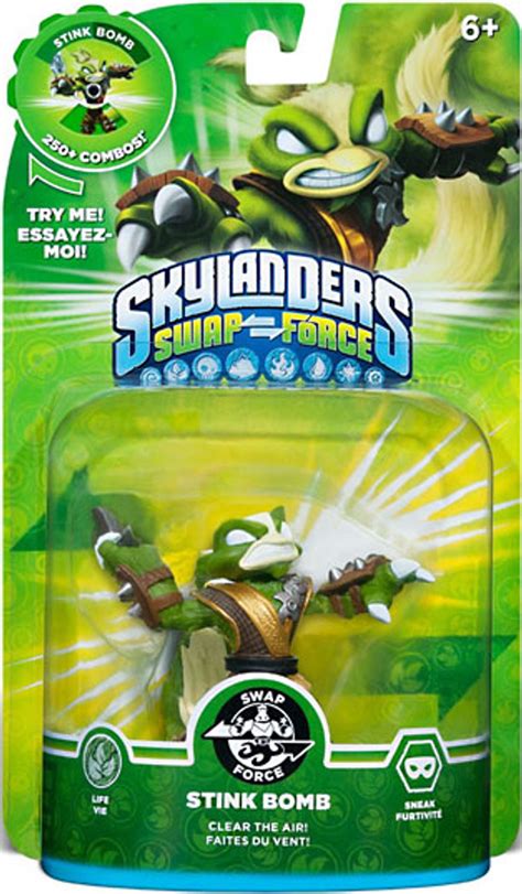 Skylanders Swap Force Swappable Stink Bomb Figure Pack Activision Toywiz