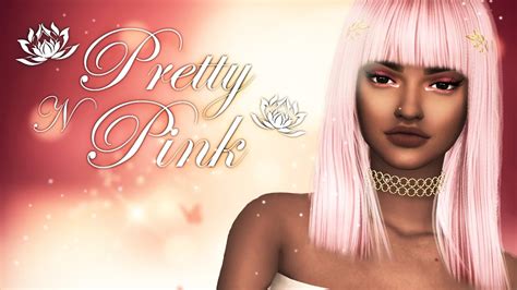 The Sims 4 Pretty N Pink Cas Cc List Youtube