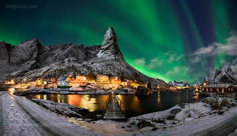 The Night Skies Over Reine Norway Are Incredible