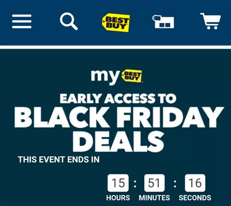 What Time Best Buy Will Open For Black Friday - Best Buy Early Access to Black Friday Deals Available to All (Elite not