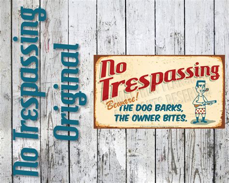 Funny No Trespassing Signs 9 Cool Wallpaper