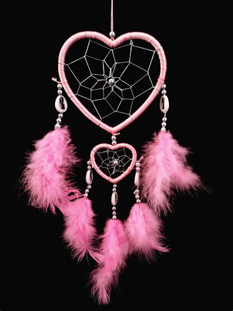 Free 2 Day Shipping Buy Handmade Heart Shaped Dream Catcher Car Or