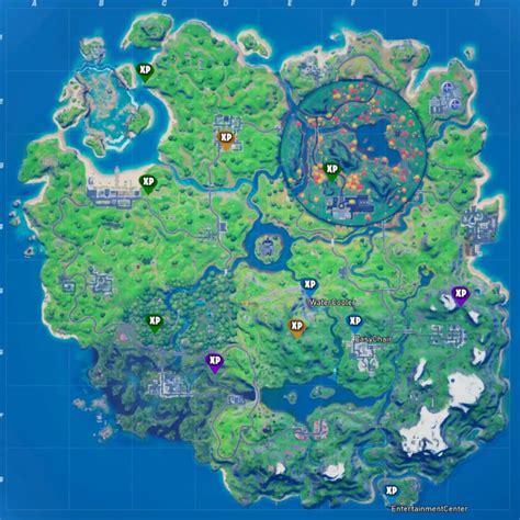 Collect them quickly since they'll disappear after a bit of time. Fortnite Week 10 XP Coins Ubicaciones Capítulo 2 Temporada ...