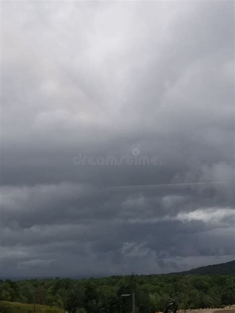 Scary Sky Stock Image Image Of Scary Clouds Storm 125568621