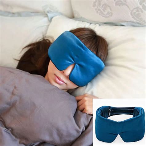 natural silk sleep mask blindfold super smooth eye mask sleeping face mask thickening bigger