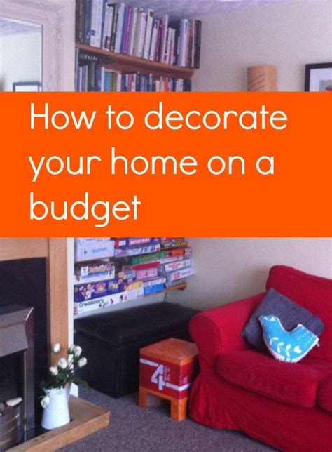 How To Decorate Your Home On A Budget Thrifty Home Home Improvement