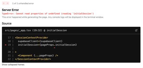 Reactjs Next Js Supabase Authentication Server Error Typeerror My XXX