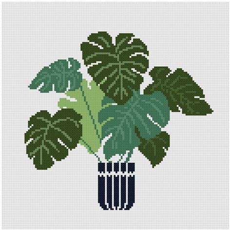 Click the link to download the floral wreath cross stitch pattern. Cross stitch pattern Modern floral home design plant hoop ...