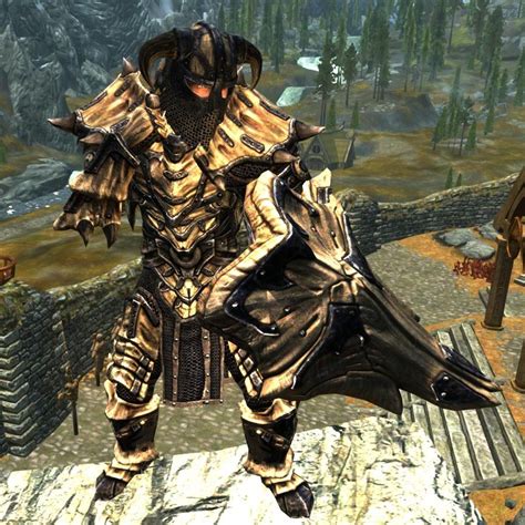 Dragonbone Ebonsteel Armor Immersive Armors The Elder Scrolls Mods