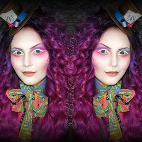 Brittany Couture Mrs Hatter Makeup Tutorial Mad Hatter Makeup