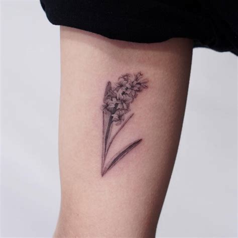 Discover More Than 66 Hyacinth Flower Tattoo Best Esthdonghoadian