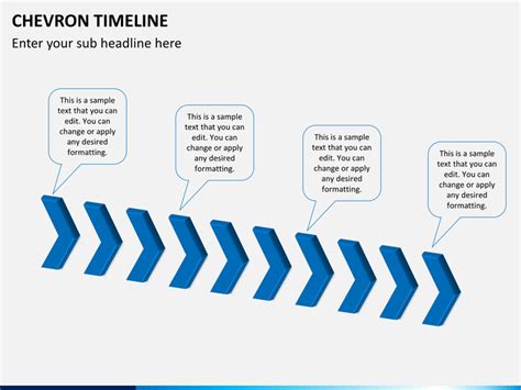 Chevron Timeline Powerpoint Template Ppt Slides