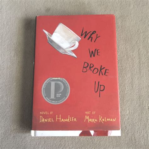 Why We Broke Up By Daniel Handler Maira Kalman Hobbies Toys Books Magazines Fiction