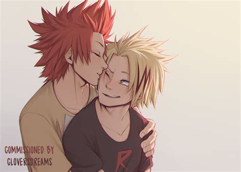 Boku No Hero Academia Kirishima Eijirou Kaminari Denki Kirikami