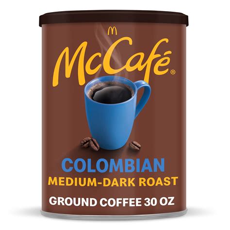 Mccafe Colombian Ground Coffee Medium Roast 30 Oz Canister