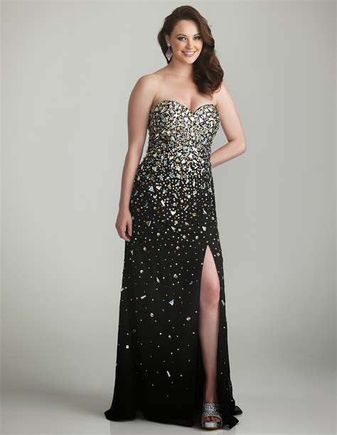 Black Plus Size Prom Dresses 2024 Myrah Tiphany