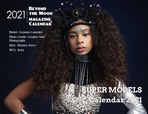 Beyond The Moon Magazine Calendar 2021 V10 Junior Super Model Btmm