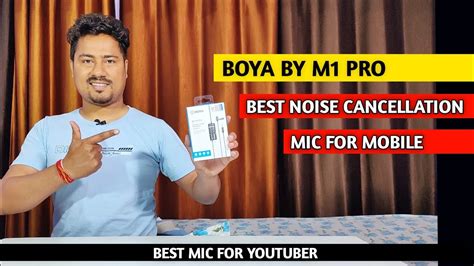 Boya By M Pro Unboxing Testing Review Best Mic For Mobile User Iphone Wired